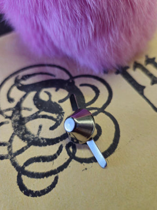 Decorative Blunt Spike for Collar/Cuffs